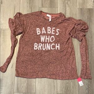 Babes who brunch long sleeves